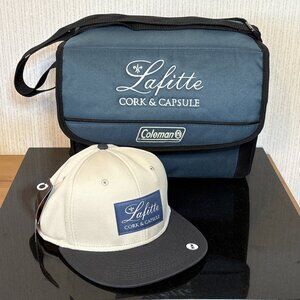 Lafitte Napa California Cooler and Hat Coleman Personal Soft Wine Advertisement